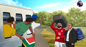 مواجهة مثيرة.. حساب بريميرليج يقلد فيلم أفريكانو في لقاء مصر وجنوب أفريقيا